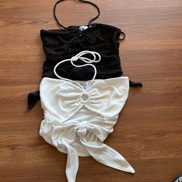 LORIELLA RING DETAIL CROP TOP (2) - Picture 1 of 11